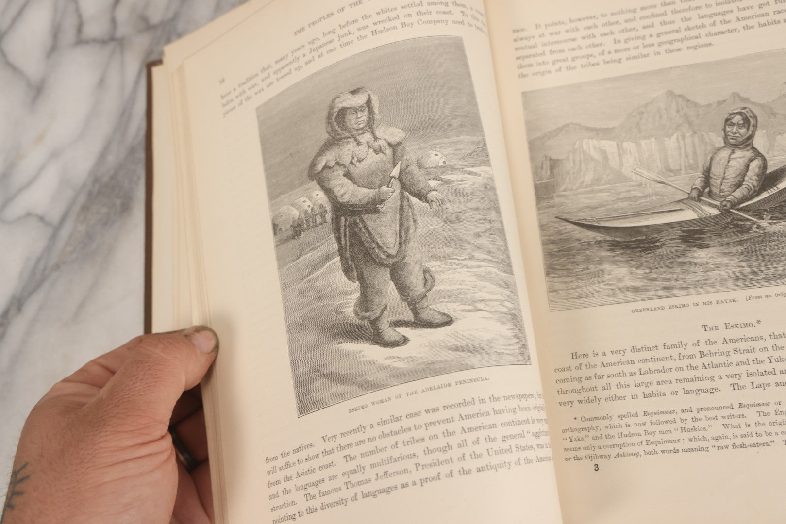 Lot 068 - "The World: Its Cities And Peoples" Antique Illustrated Book On Indigenous Cultures, Published By Cassell & Company Limited, London, Paris, & Melbourne, Circa 1890