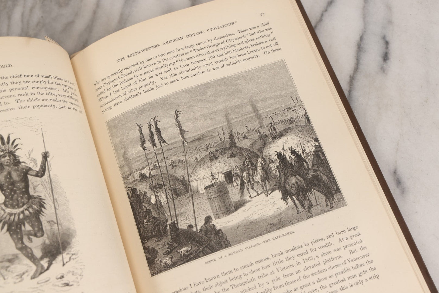 Lot 068 - "The World: Its Cities And Peoples" Antique Illustrated Book On Indigenous Cultures, Published By Cassell & Company Limited, London, Paris, & Melbourne, Circa 1890