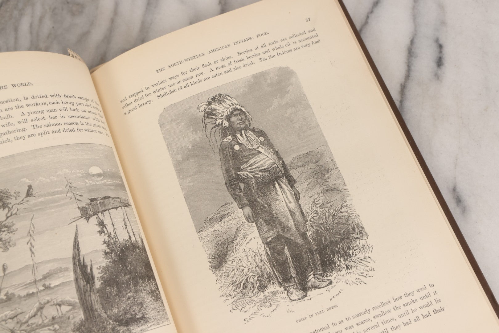 Lot 068 - "The World: Its Cities And Peoples" Antique Illustrated Book On Indigenous Cultures, Published By Cassell & Company Limited, London, Paris, & Melbourne, Circa 1890