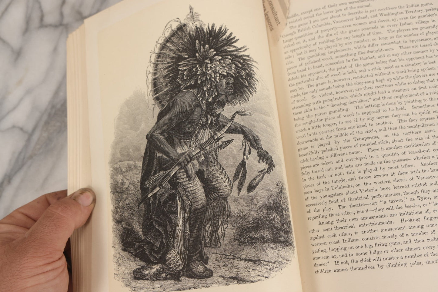 Lot 068 - "The World: Its Cities And Peoples" Antique Illustrated Book On Indigenous Cultures, Published By Cassell & Company Limited, London, Paris, & Melbourne, Circa 1890