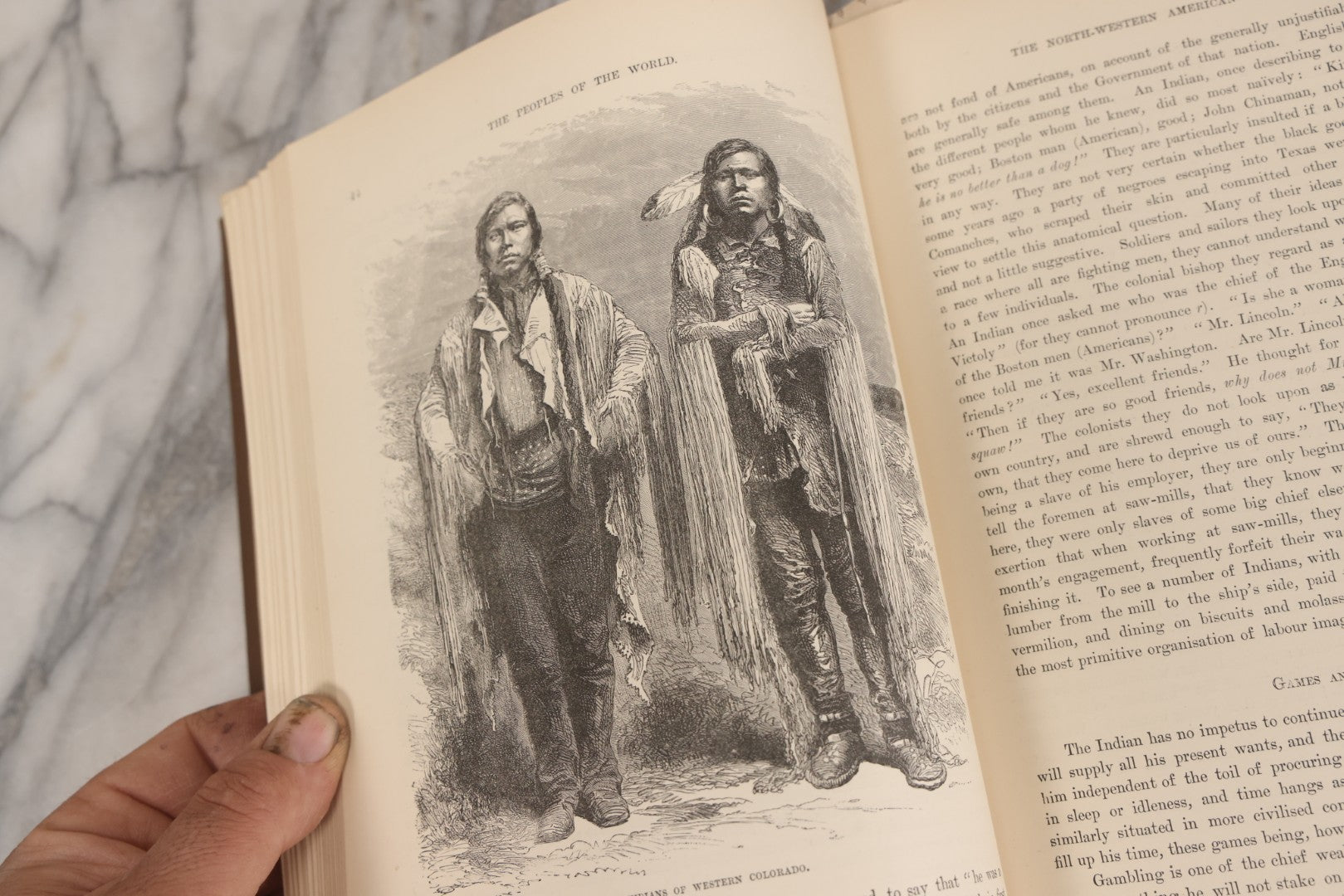 Lot 068 - "The World: Its Cities And Peoples" Antique Illustrated Book On Indigenous Cultures, Published By Cassell & Company Limited, London, Paris, & Melbourne, Circa 1890
