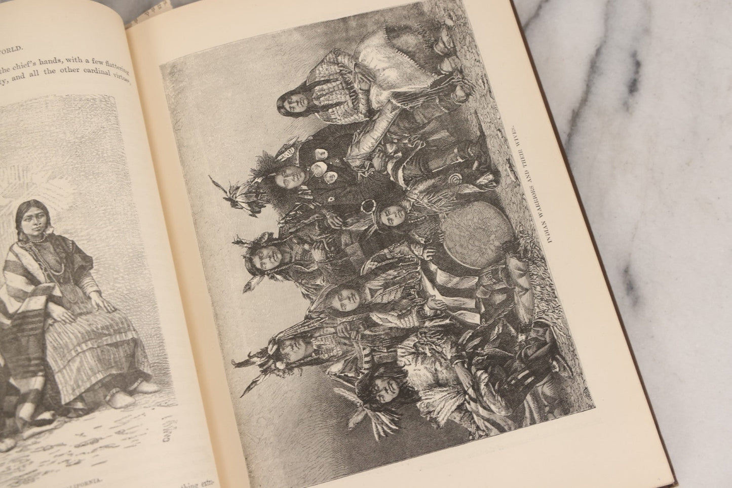 Lot 068 - "The World: Its Cities And Peoples" Antique Illustrated Book On Indigenous Cultures, Published By Cassell & Company Limited, London, Paris, & Melbourne, Circa 1890