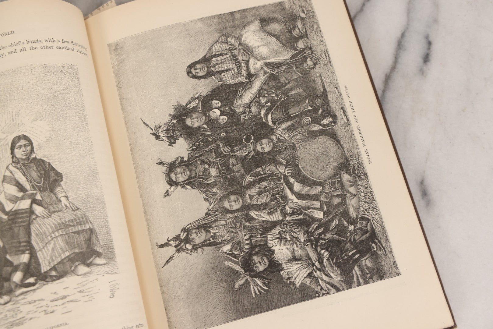 Lot 068 - "The World: Its Cities And Peoples" Antique Illustrated Book On Indigenous Cultures, Published By Cassell & Company Limited, London, Paris, & Melbourne, Circa 1890