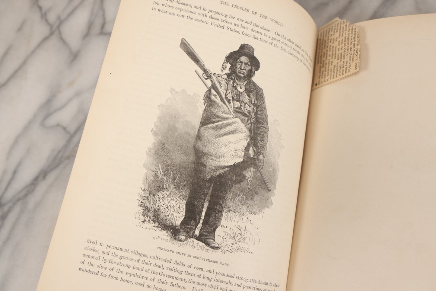Lot 068 - "The World: Its Cities And Peoples" Antique Illustrated Book On Indigenous Cultures, Published By Cassell & Company Limited, London, Paris, & Melbourne, Circa 1890