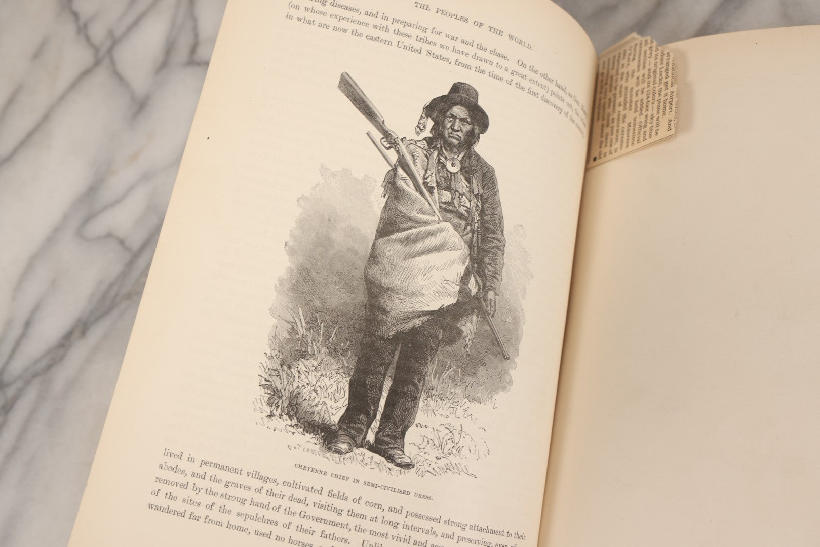 Lot 068 - "The World: Its Cities And Peoples" Antique Illustrated Book On Indigenous Cultures, Published By Cassell & Company Limited, London, Paris, & Melbourne, Circa 1890