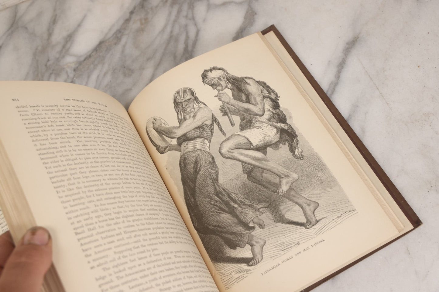 Lot 068 - "The World: Its Cities And Peoples" Antique Illustrated Book On Indigenous Cultures, Published By Cassell & Company Limited, London, Paris, & Melbourne, Circa 1890