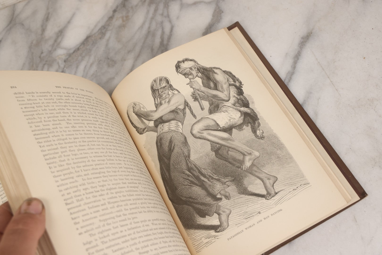 Lot 068 - "The World: Its Cities And Peoples" Antique Illustrated Book On Indigenous Cultures, Published By Cassell & Company Limited, London, Paris, & Melbourne, Circa 1890
