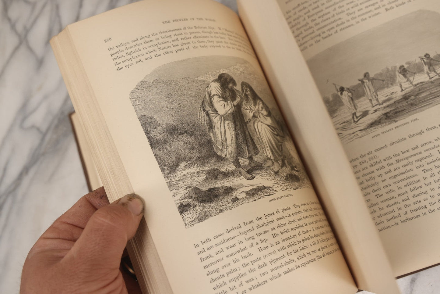 Lot 068 - "The World: Its Cities And Peoples" Antique Illustrated Book On Indigenous Cultures, Published By Cassell & Company Limited, London, Paris, & Melbourne, Circa 1890