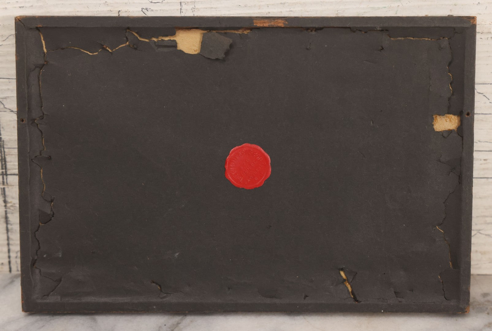 Lot 071 - Antique Framed Advertisement Poem And Photograph For The New Meadows Inn, Bath, Maine, Poem By Emma Playter Seabury, With Handwritten Edits From Previous Owner, Framed At The Quality Art Shop, Pawtucket, Rhode Island, 8-1/2" x 5-1/2"