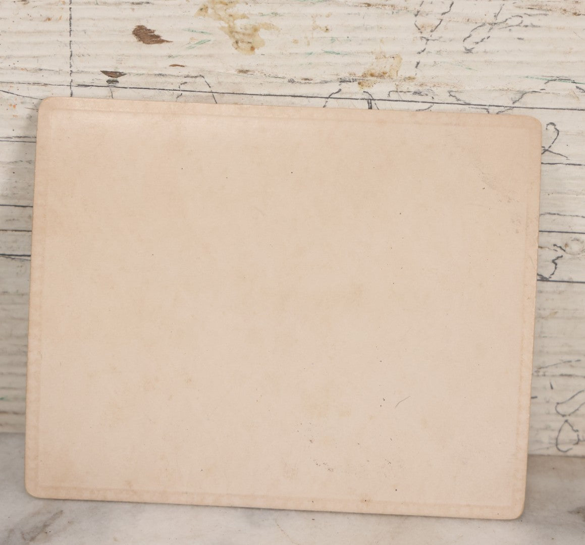 Lot 087 - Antique Boarded Interior Photograph Of Two Women, One Dressed In Suit And Top Hat, Dancing In Parlor