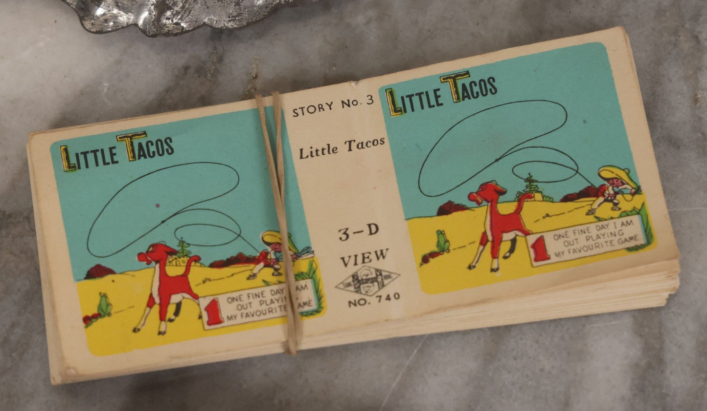 Lot 090 - Miscellaneous Novelties Grouping Including Casper The Friendly Ghost Push Button Puppet, Rusty Sex Pinback Button, Four "Inflated States Of America" Richard Nixon Dollars, Little Tacos 3D View Comic Book, Toy Sports Car, And Tin Fish