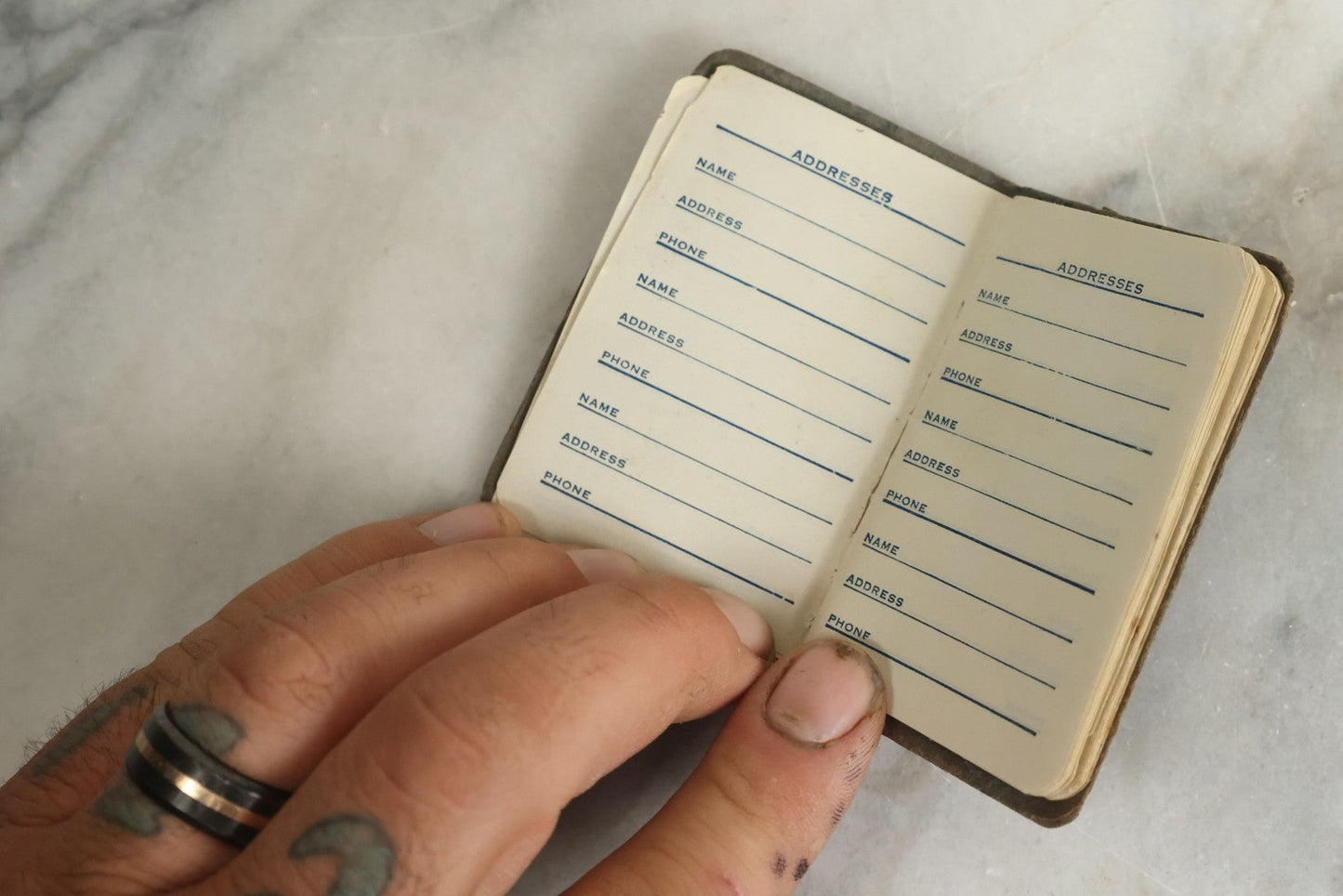 Lot 106 - Vintage Advertising Address Book From The Colonnade "Penna's Finest Nite Club," Bethlehem, Pennsylvania, 1947