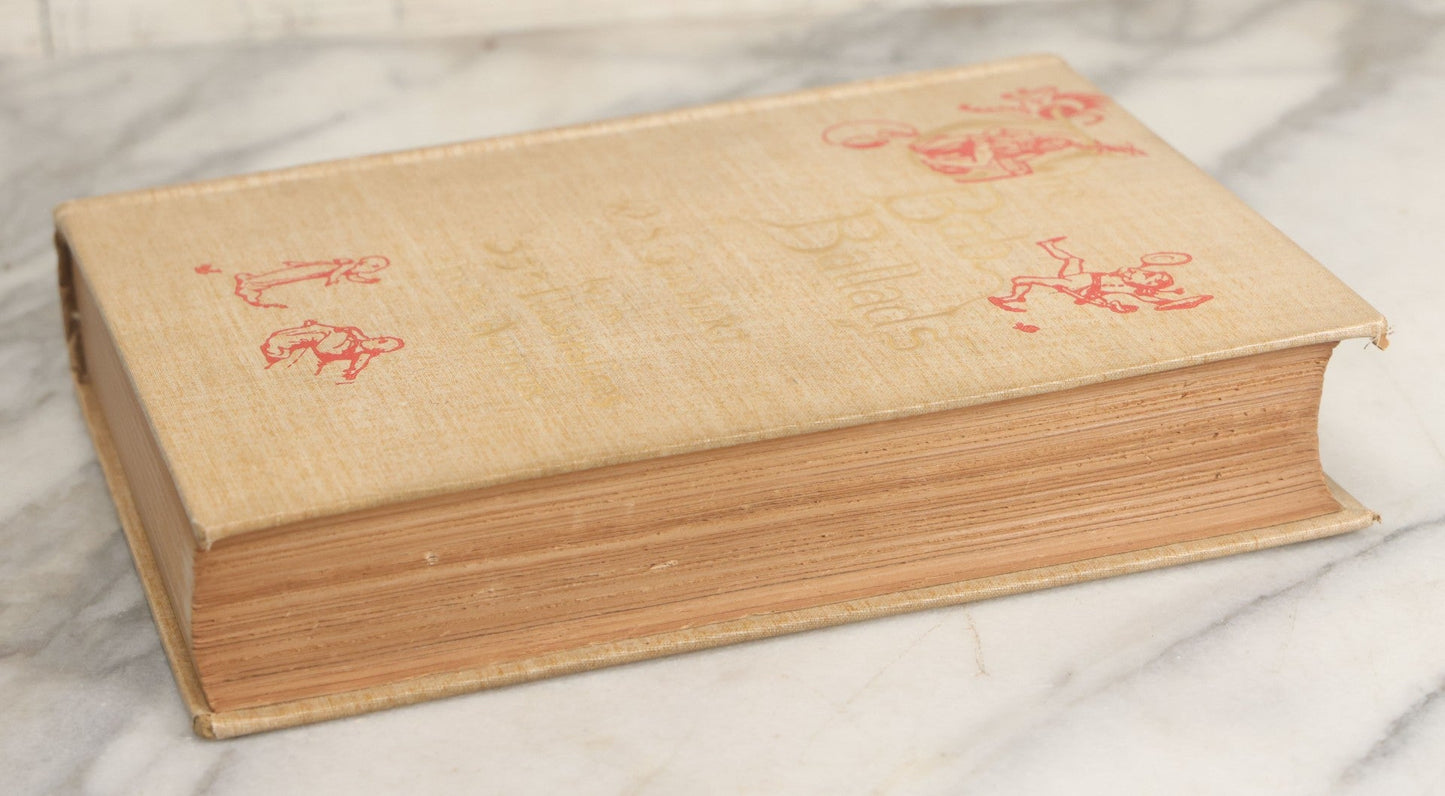 Lot 146 - "The Bab Ballads With Which Are Included Songs Of A Savoyard" Antique Poetry Book By W.S. Gilbert With 350 Illustrations By The Author, George Routledge And Sons, Limited, Publishers, London And New York, 1899, Fourth Edition