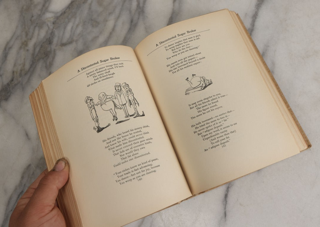 Lot 146 - "The Bab Ballads With Which Are Included Songs Of A Savoyard" Antique Poetry Book By W.S. Gilbert With 350 Illustrations By The Author, George Routledge And Sons, Limited, Publishers, London And New York, 1899, Fourth Edition