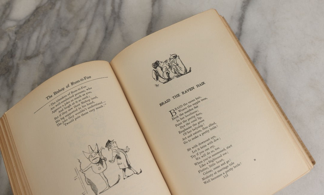 Lot 146 - "The Bab Ballads With Which Are Included Songs Of A Savoyard" Antique Poetry Book By W.S. Gilbert With 350 Illustrations By The Author, George Routledge And Sons, Limited, Publishers, London And New York, 1899, Fourth Edition