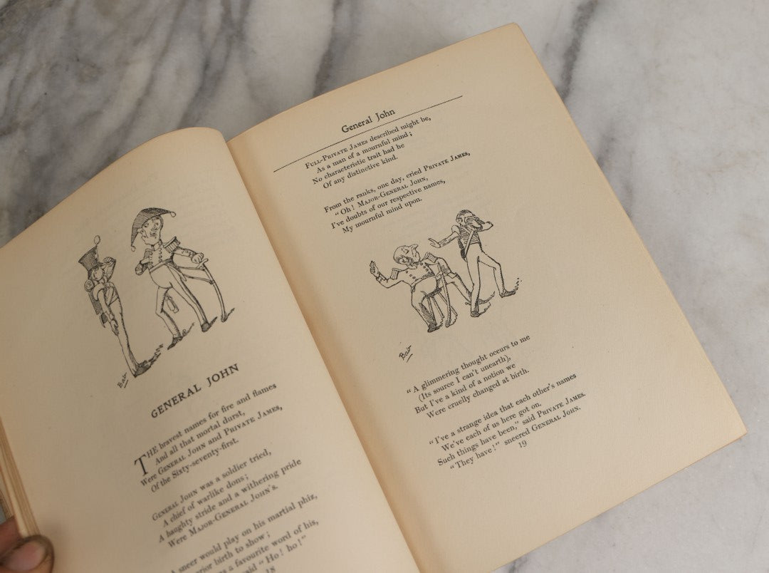 Lot 146 - "The Bab Ballads With Which Are Included Songs Of A Savoyard" Antique Poetry Book By W.S. Gilbert With 350 Illustrations By The Author, George Routledge And Sons, Limited, Publishers, London And New York, 1899, Fourth Edition