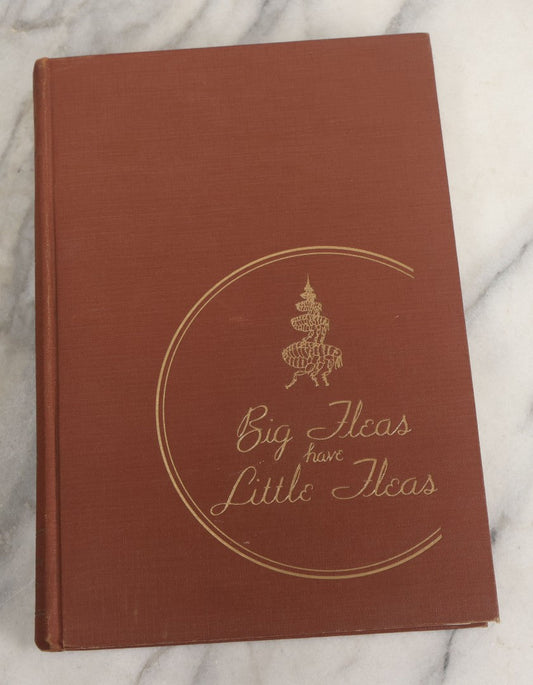 Lot 149 - "Big Fleas Have Little Fleas, Or Who's Who Among The Protozoa" Vintage Comic Illustrated Science Book By Robert Hegner, Based On Cornell University Lectures, The Williams & Wilkins Company, Publishers, Baltimore, 1938