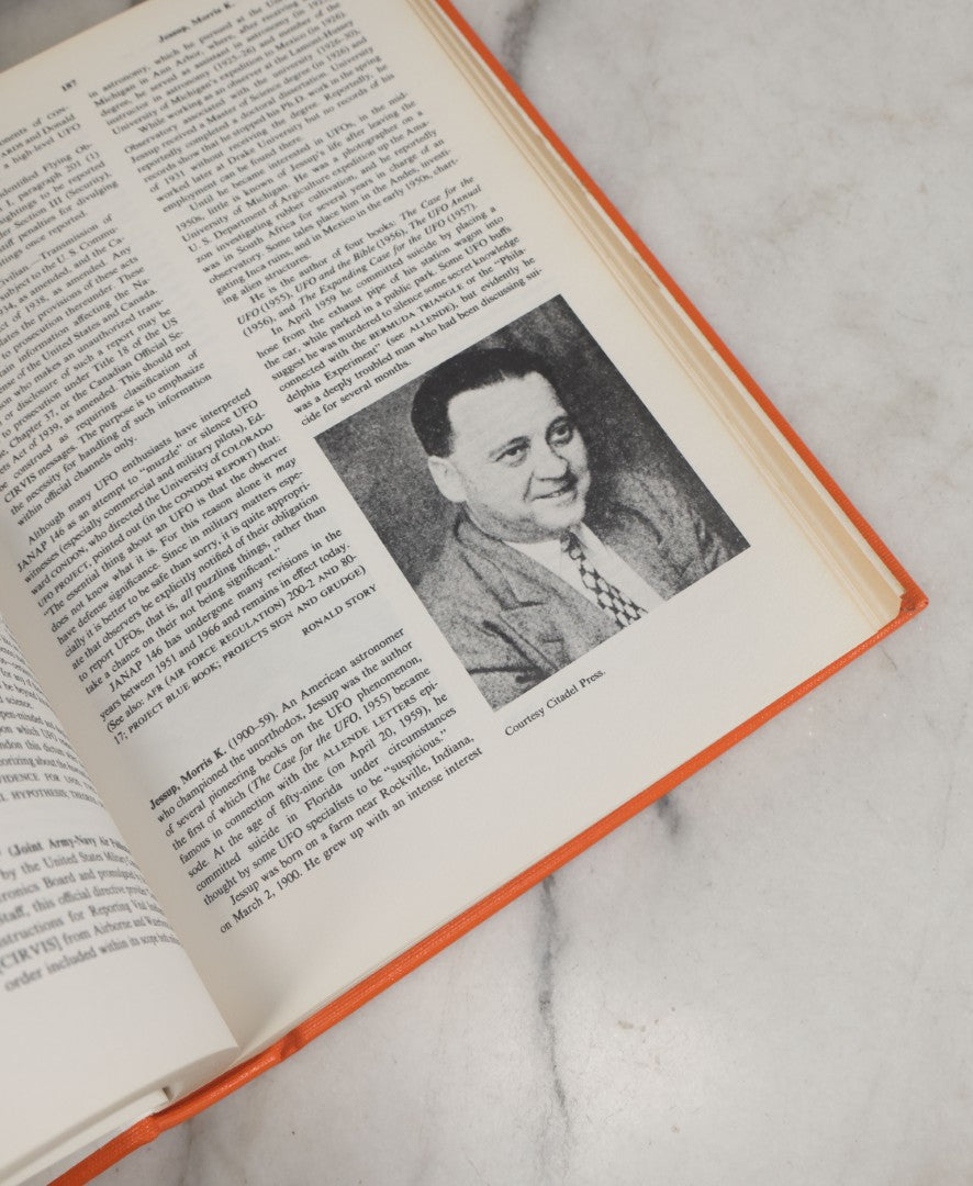 Lot 154 - "The Encyclopedia Of UFOs" Vintage Book Edited By Ronald D. Story, Dolphin Books, Doubleday & Company Inc., Garden City, New York, 1980, First Edition