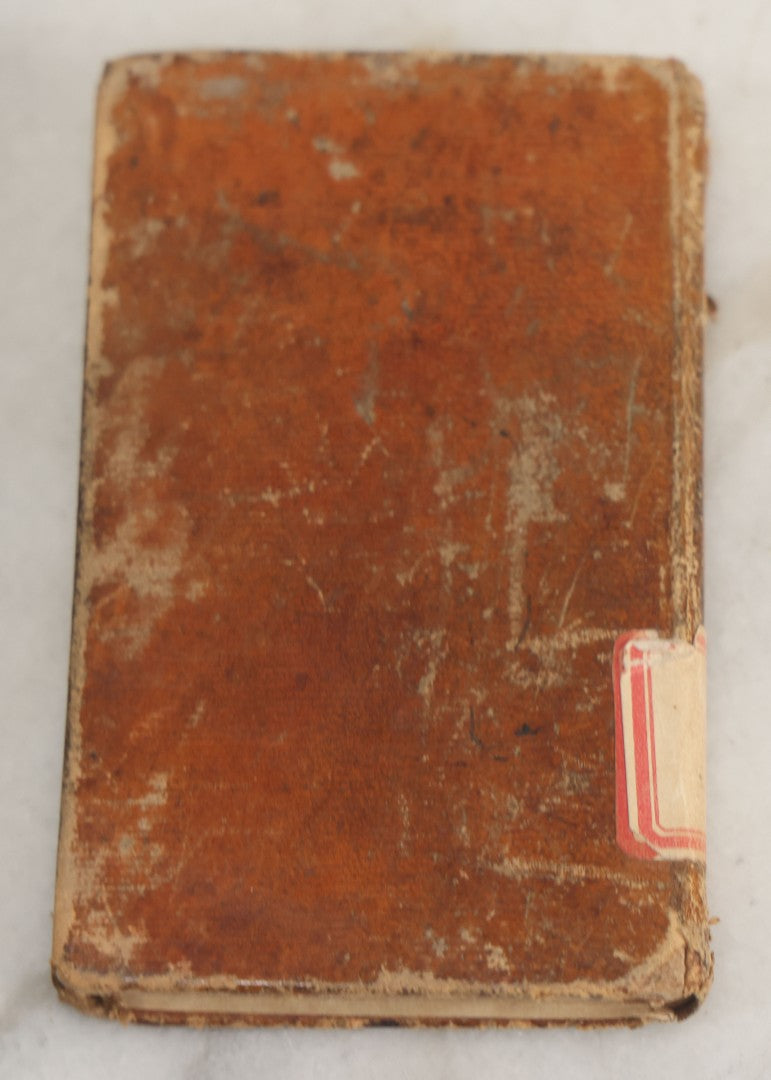 Lot 155 - "The Gentlemen And Ladies' Pocket Dictionary" Early Antique Book By Noah J. D. George, Printed By Luther Roby, Concord, New Hampshire, 1831