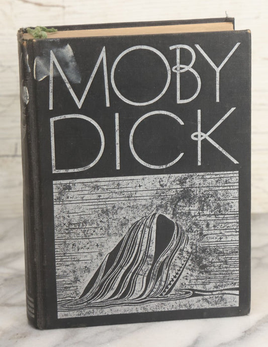 Lot 157 - "Moby Dick Or The Whale" Vintage Book By Herman Melville, Illustrated By Rockwell Kent, Random House, Publishers, New York, 1930