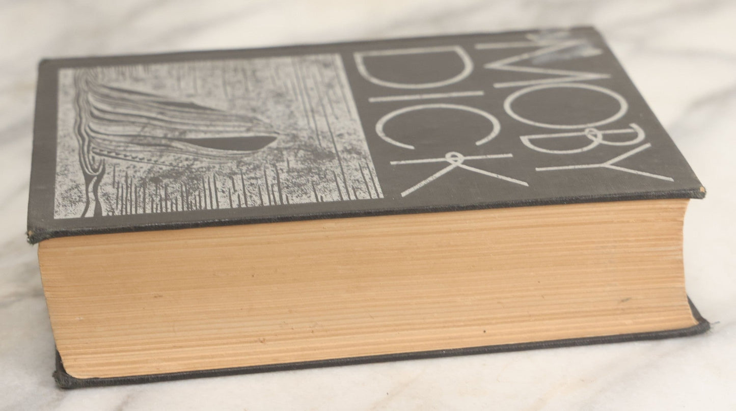 Lot 157 - "Moby Dick Or The Whale" Vintage Book By Herman Melville, Illustrated By Rockwell Kent, Random House, Publishers, New York, 1930