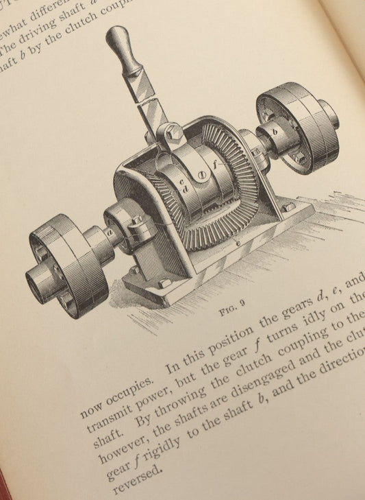 Lot 161 - "International Library Of Technology: Carburetors, Electric Ignition Devices, Automobile And Marine Engine Auxiliaries, [Etc.]" Antique Book With Technical Illustrations And More, Copyright 1907 By International Textbook Company, Scranton