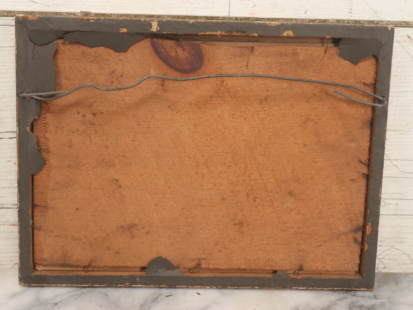 Lot 035 - Antique Occupational Photograph Depicting The Proprietors And Workers Of John P. Murphy Groceries And Provisions General Store, Located On West Main Street, Unknown City, Dog Visible In Photograph, In Period Frame, As Found, 11-1/2" x 8-1/2"