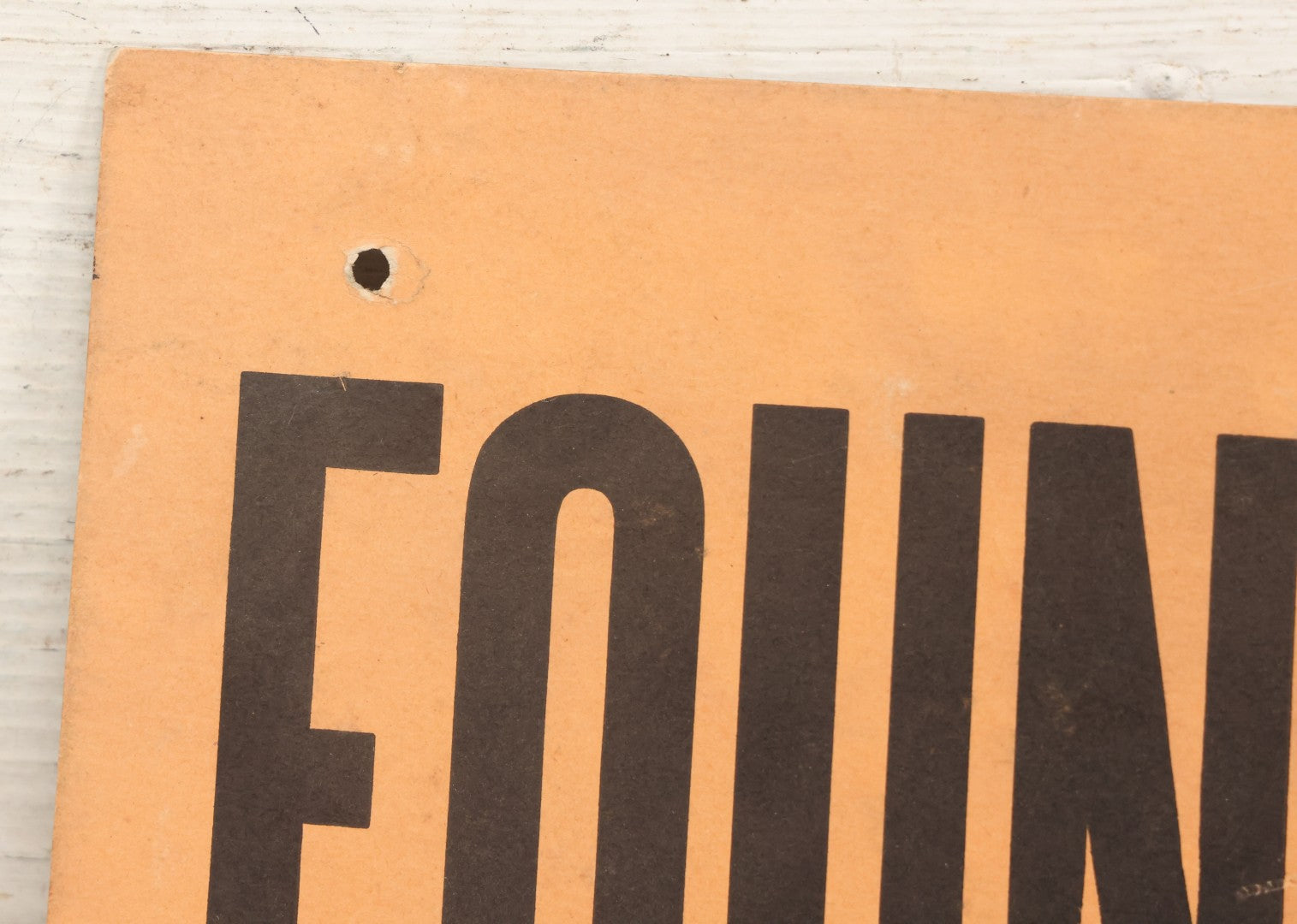 Lot 042 - Vintage Paper Board Travel Advertisement, "See The Famous Fountain Of Youth" St. Augustine, Florida, With Allied Printing Trades Council Union Bug Label, Note Six Perforated Mounting Holes, 22" x 7"