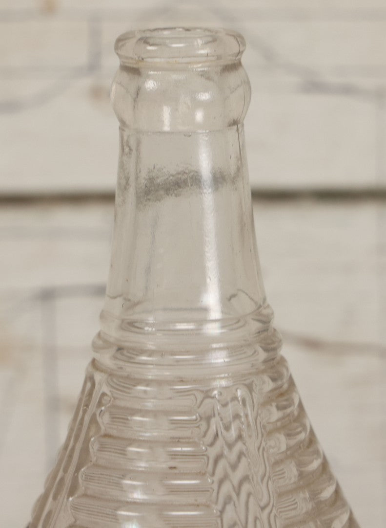 Lot 049 - Antique Clear Glass Orange-Crush Co. 26 Fluid Oz. Soda Bottle, Patented July 20, 1920, Bottle Manufactured By Cocheco, 11" Height