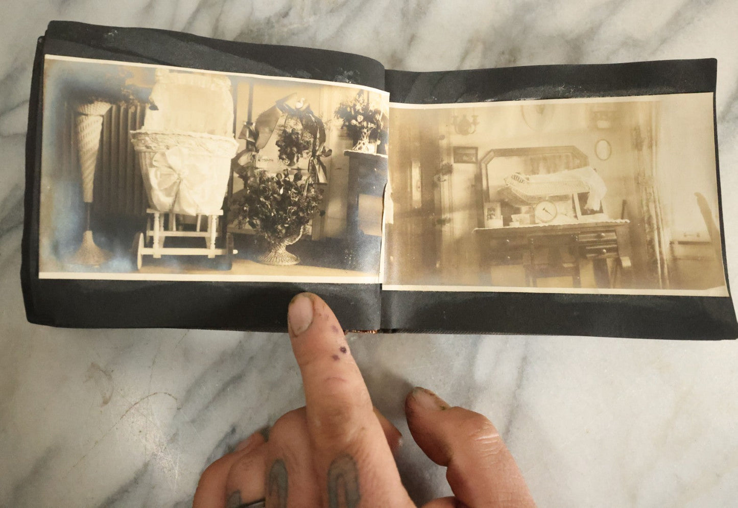 Lot 056 - Antique Snapshot Photo Album Featuring Many Photos Of Young Adults And Children Including Photos Of A Handsome Bulldog, A Trip Aboard A Steamship, And People Posing Outdoors, Circa 1920s