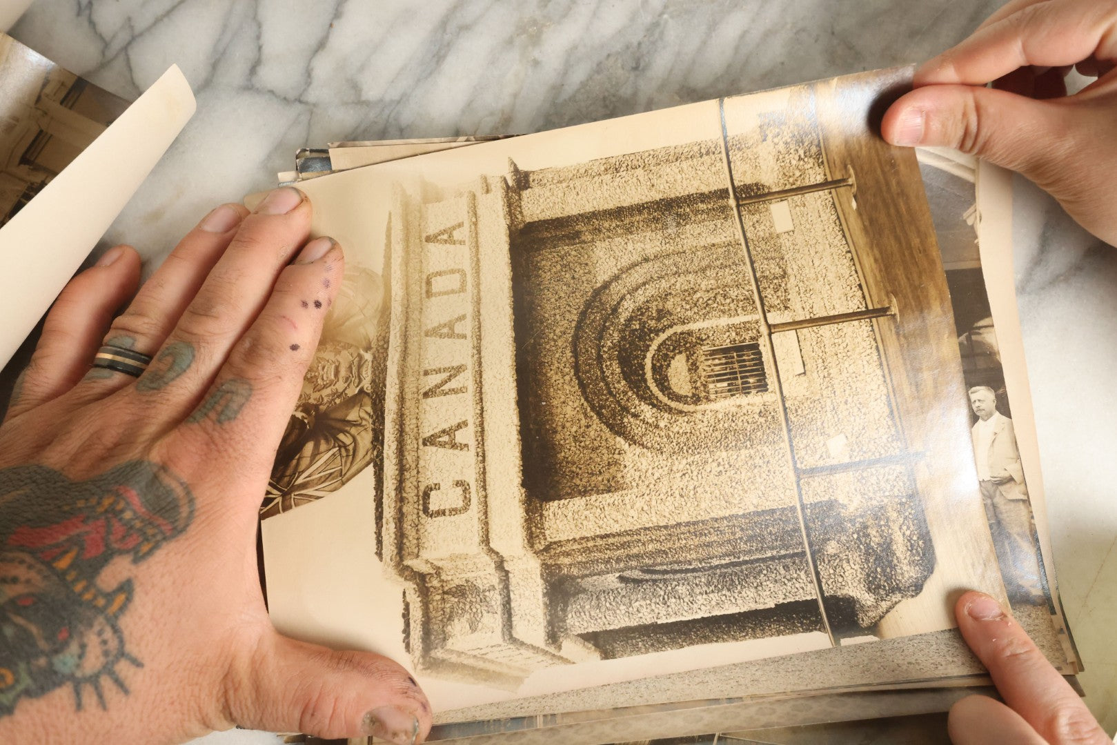 Lot 061 - Grouping Of 25 Antique Documentary Photographs Of The Canadian National Exhibition, Late 19th Century, With List Of Content Descriptions, Photos Are Curled