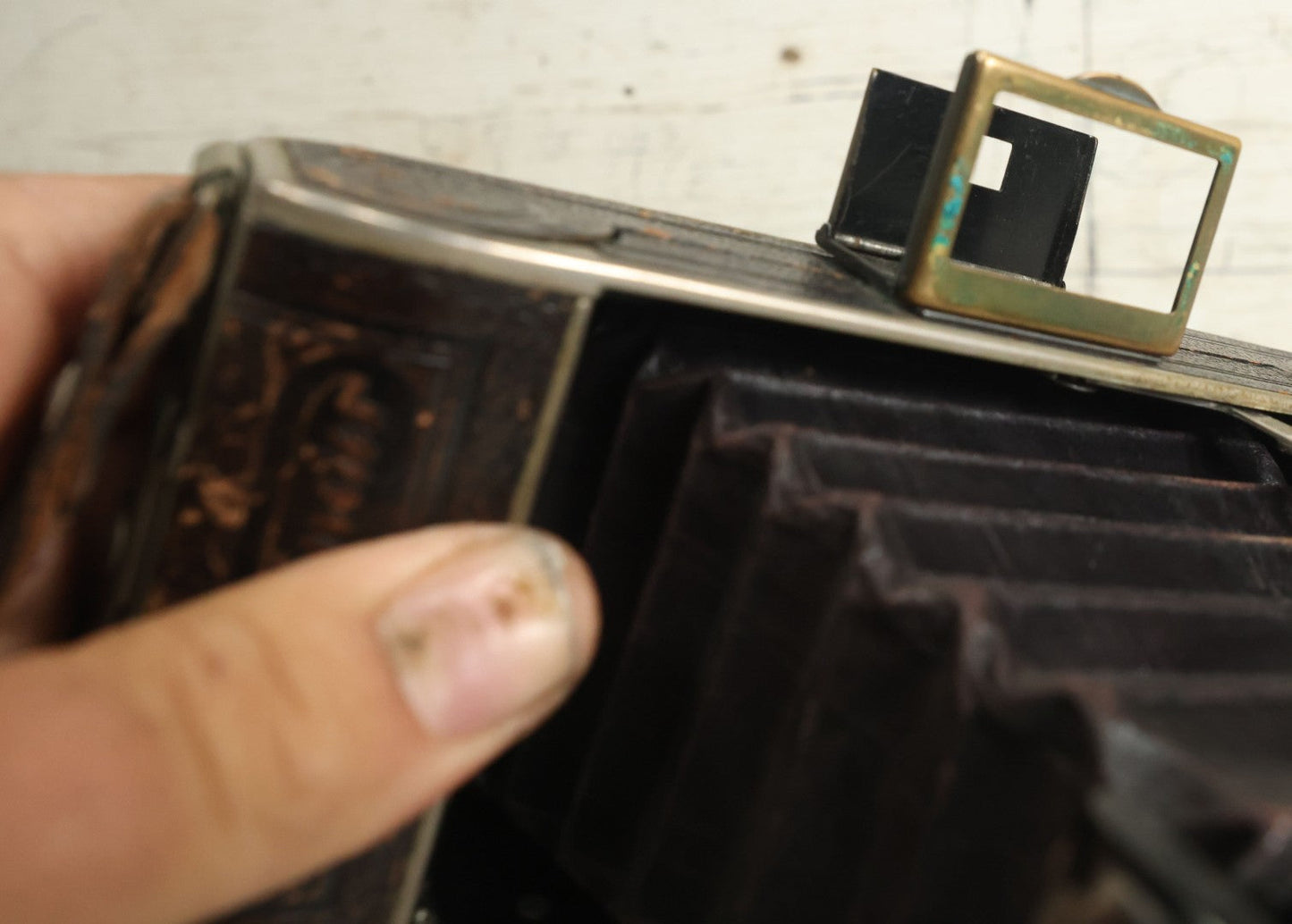 Lot 078 - Antique Voigtlander Folding Camera, Made In Germany