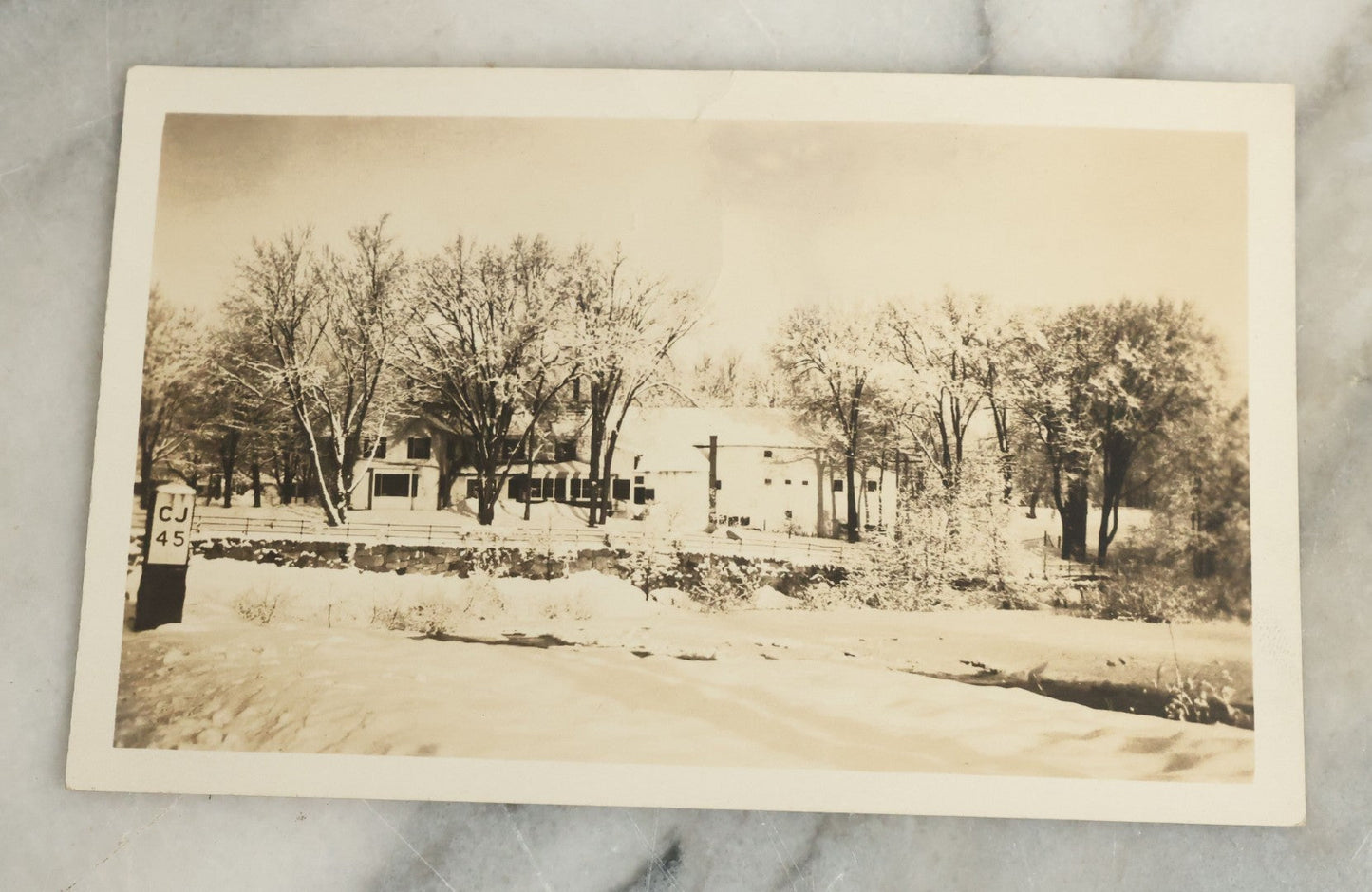 Lot 096 - Grouping Of 24 Antique Real Photo Postcards R.P.P.C. Including Little Girl Dressed As Bo Peep, Little Girls Posing With Chicken, Church Interiors, And Many Exterior Photographs