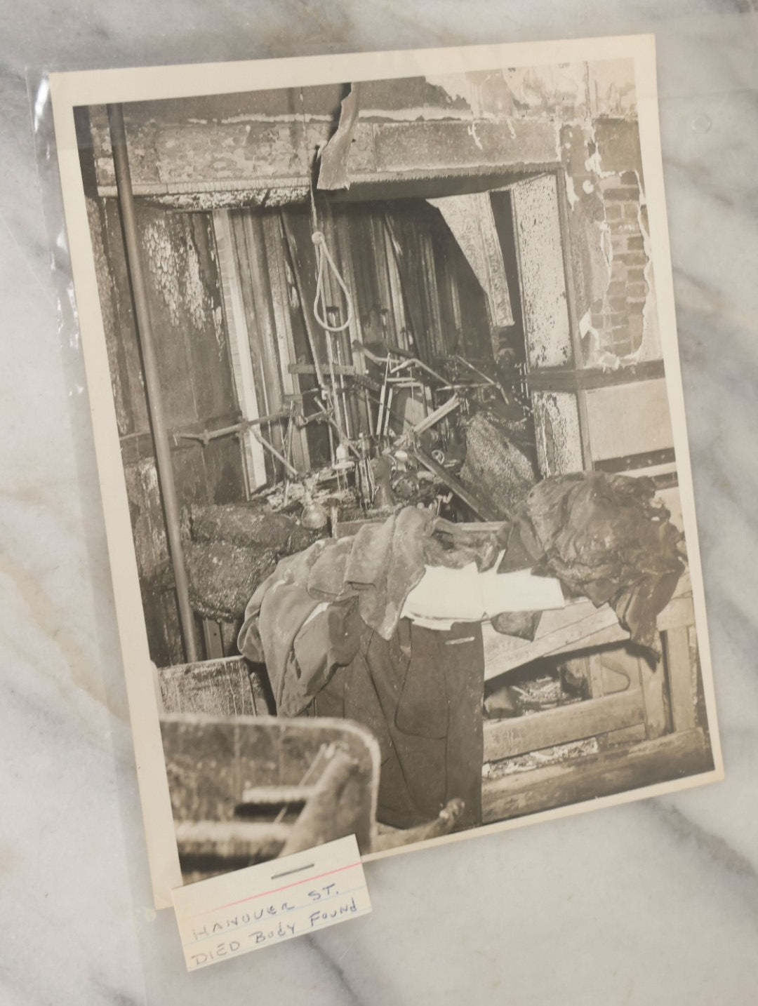 Lot 001 - Extensive Grouping Of 100+ Documentary Press Photos Of Firefighters Battling Fires, Aftermath And Destruction, And Firefighting Apperatus, In And Around The City Of Boston, Late 1930s To 1950s, With Notes Regarding Date And Location, 9" x 7"