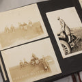 Lot 066 - Antique Snapshot Photo Album With 60+ Photographs, Mostly Of Children, Including Boys Posing On Top Of Eastman Heater Railroad Car, Other Outings From 1925 To 1926, Note No Covers