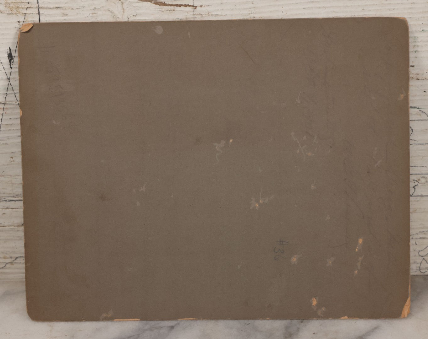 Lot 072 - Antique Boarded Occupational Photograph Of Three Men Smoking Pipes And Posing With Turn Of The Century Automobile, With Baltimore & Ohio Railroad Carriage Visible In Background, Handwritten Note On Verso, Dated October 9, 1901