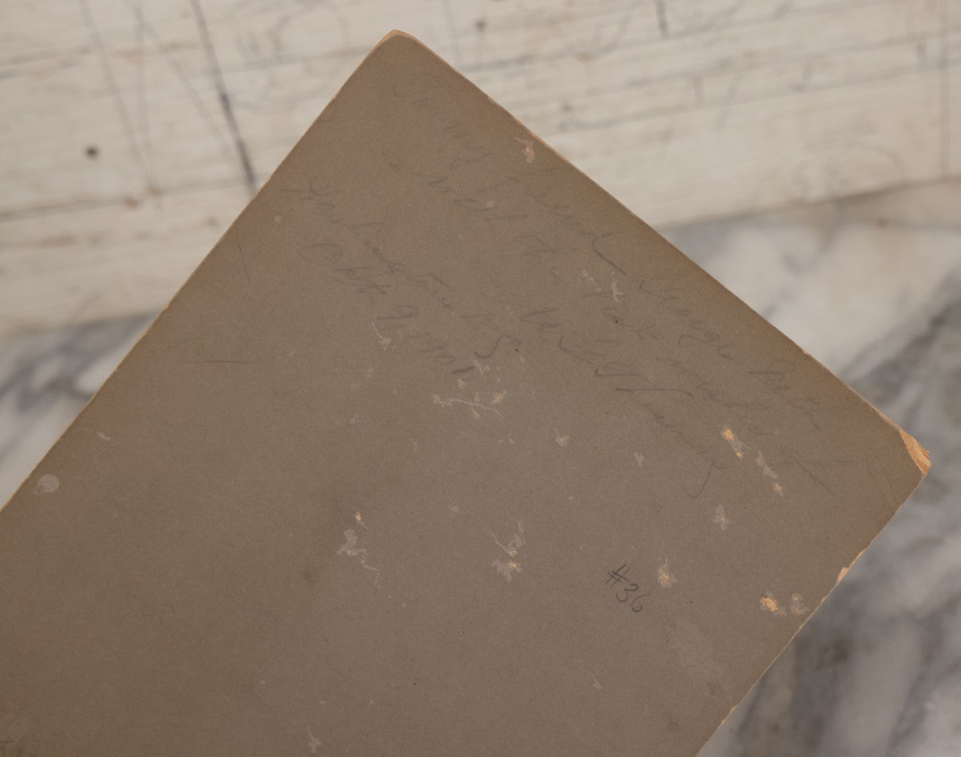Lot 072 - Antique Boarded Occupational Photograph Of Three Men Smoking Pipes And Posing With Turn Of The Century Automobile, With Baltimore & Ohio Railroad Carriage Visible In Background, Handwritten Note On Verso, Dated October 9, 1901