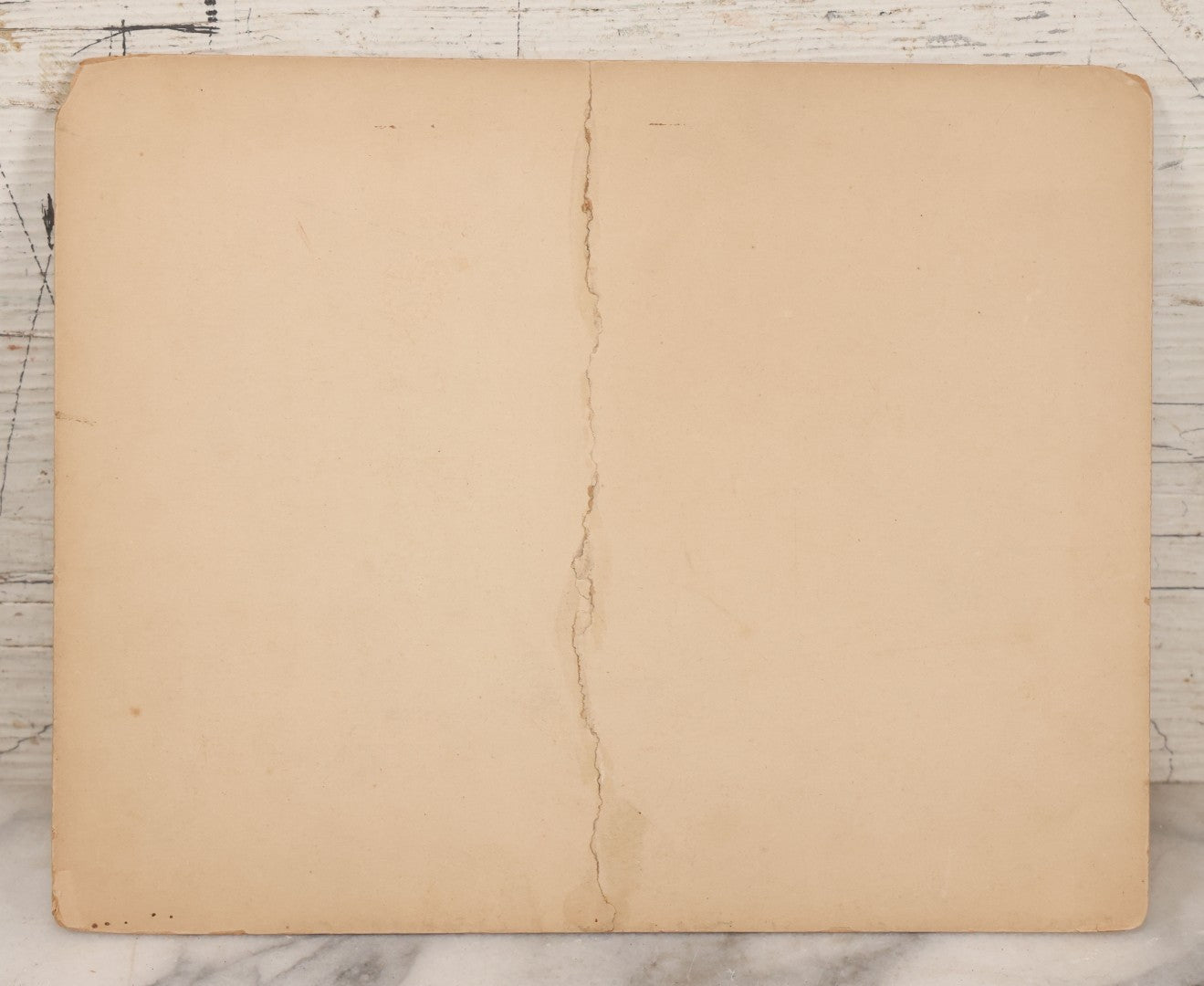 Lot 076 - Antique Boarded Photograph Of Three Men And Young Boy In Boot And Shoe Store, With Products And Advertising Visible In Photo