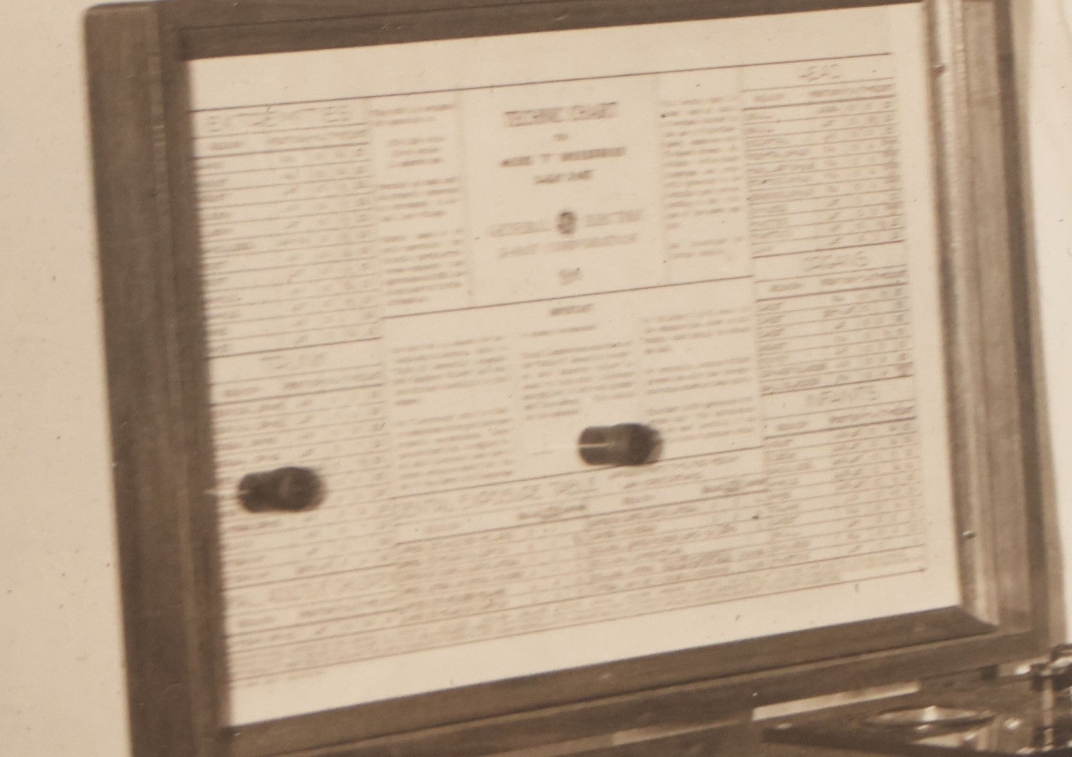 Lot 080 - Vintage Photograph In Paper Frame Of Woman In Hospital Bed With Her Nurse And Doctor About To Utilize An Unknown Medical Apperatus, C.L. Smith & Co., Photographers, Norwood, Massachusetts