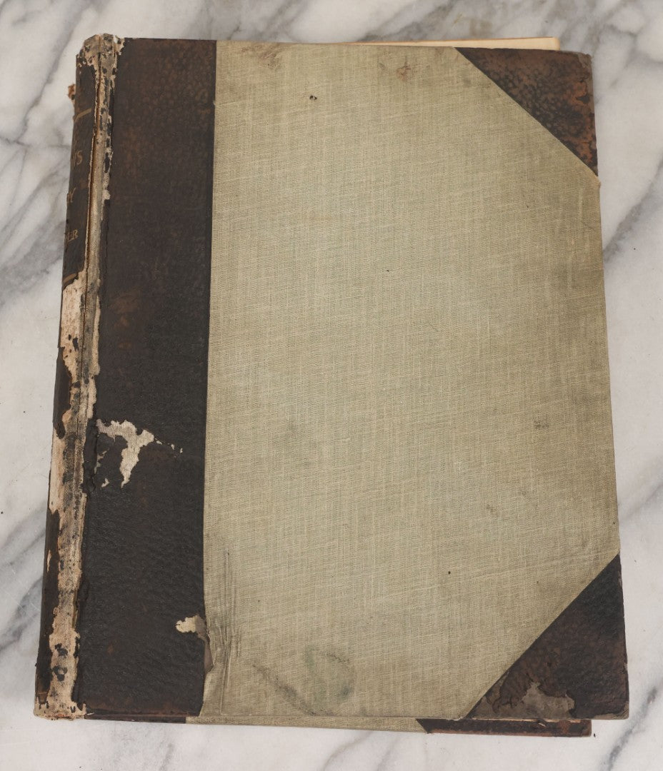 Lot 002 - "Atlas Of Typical Operations In Surgery" Antique Book By Dr. Ph. Bockenheimer & Dr. Fritz Frohse, With 60 Full Color Illustrations By Franz Frohse, English Adaptation By J. Howell Evans, Rebman Company, New York, Publishers, Circa 1900