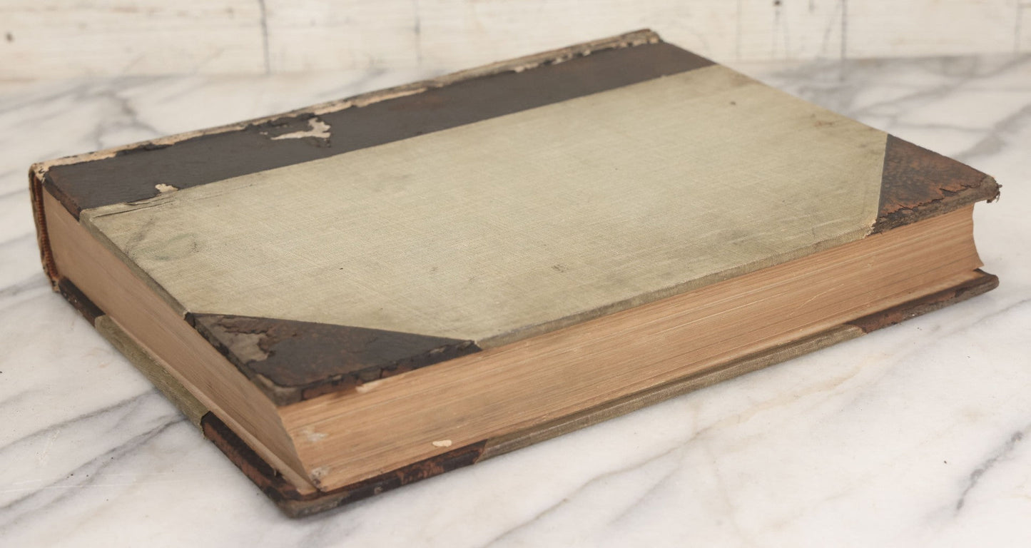 Lot 002 - "Atlas Of Typical Operations In Surgery" Antique Book By Dr. Ph. Bockenheimer & Dr. Fritz Frohse, With 60 Full Color Illustrations By Franz Frohse, English Adaptation By J. Howell Evans, Rebman Company, New York, Publishers, Circa 1900