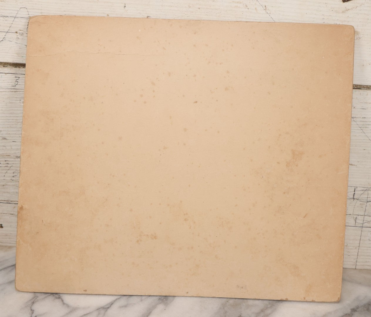 Lot 083 - Antique Boarded Photograph Of Man In Uniform Sitting Horseback On White Horse With Saddle Blanket Emblazoned With Star, Western Hat And Badge