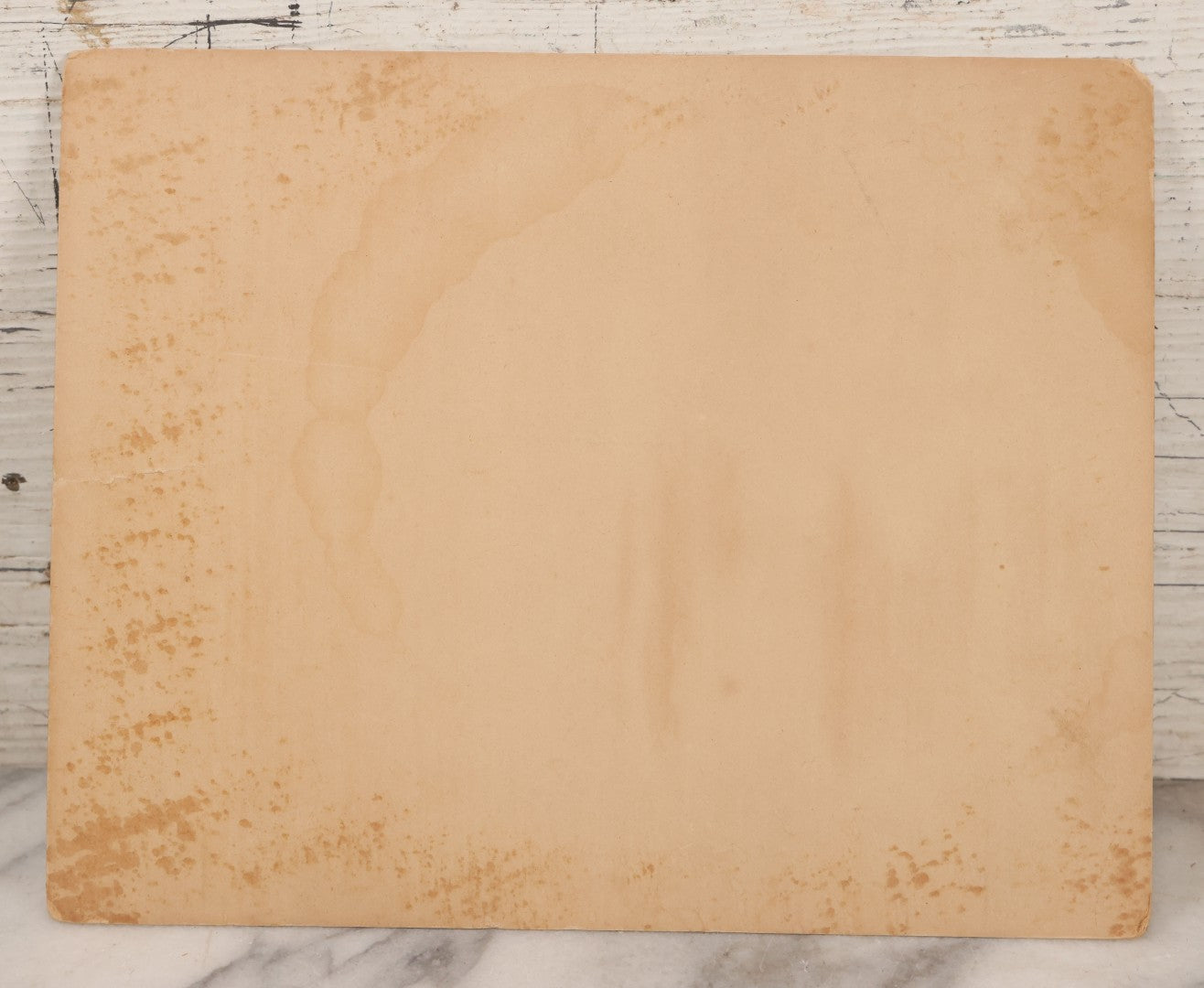 Lot 084 - Antique Boarded Photograph Of Man Sitting In Horsedrawn Carriage With Two Horses In Front Of A Home With Doghouse, Photographed By Jewett, Orange, New Jersey