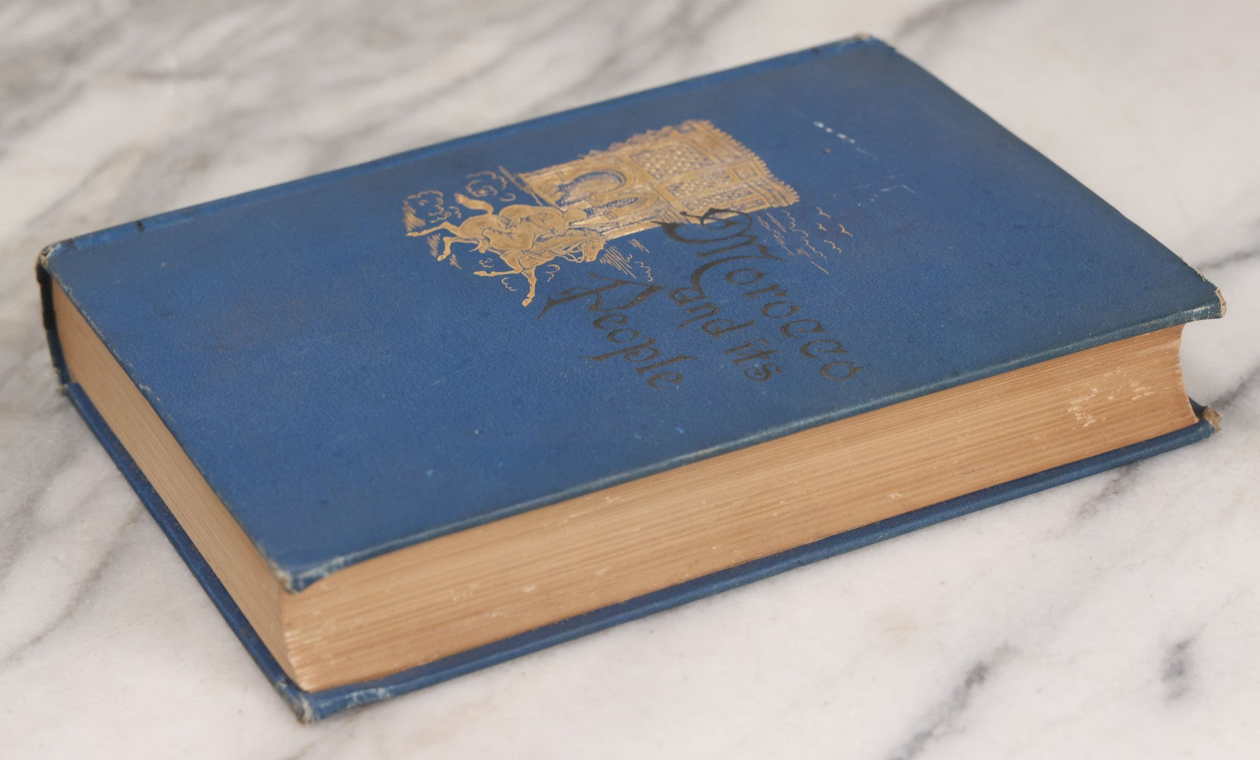 Lot 144 - "Morocco, Its People And Places" Antique Book By Edmondo De Amicis, Translated By C. Rollin-Tilton, Second Edition, Illustrated, G.P. Putnam's Sons, Publishers, New York, 1882