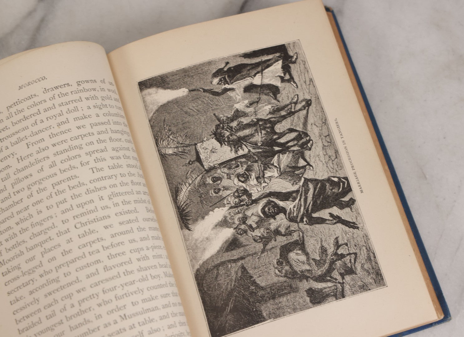Lot 144 - "Morocco, Its People And Places" Antique Book By Edmondo De Amicis, Translated By C. Rollin-Tilton, Second Edition, Illustrated, G.P. Putnam's Sons, Publishers, New York, 1882