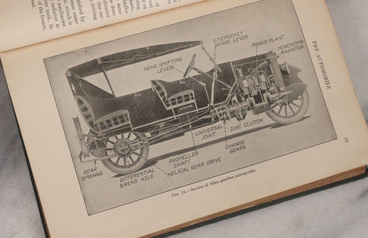 Lot 146 - "The Gasoline Automobile" Antique Engineering Education Series Book By George W. Hobbs And Ben G. Elliott, Second Edition, Illustrated, Mcgraw-Hill Book Company, Inc., Publishers, New York, 1922