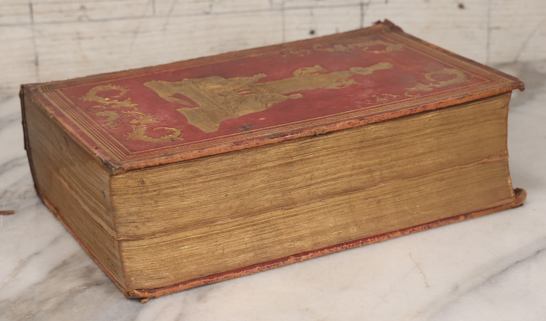 Lot 151 - "The Works Of Lord Byron: Embracing His Suppressed Poems And A Sketch Of His Life" Antique Poetry Book, Illustrated, New Edition, Complete In One Volume, Phillips, Sampson, And Company, Publishers, Boston, 1855