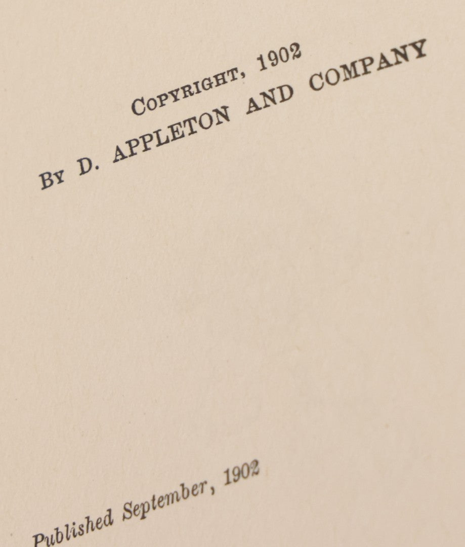 Lot 153 - "Behind The Line: A Story Of College Life And Football" Antique Book By Ralph Henry Barbour, Illustrated By C.M. Relyea, D. Appleton And Company, Publishers, New York, 1905