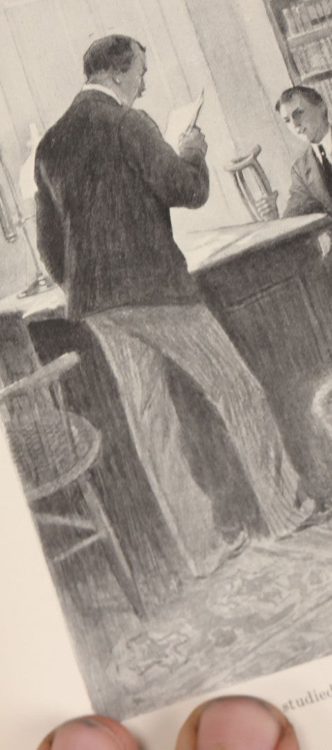 Lot 153 - "Behind The Line: A Story Of College Life And Football" Antique Book By Ralph Henry Barbour, Illustrated By C.M. Relyea, D. Appleton And Company, Publishers, New York, 1905