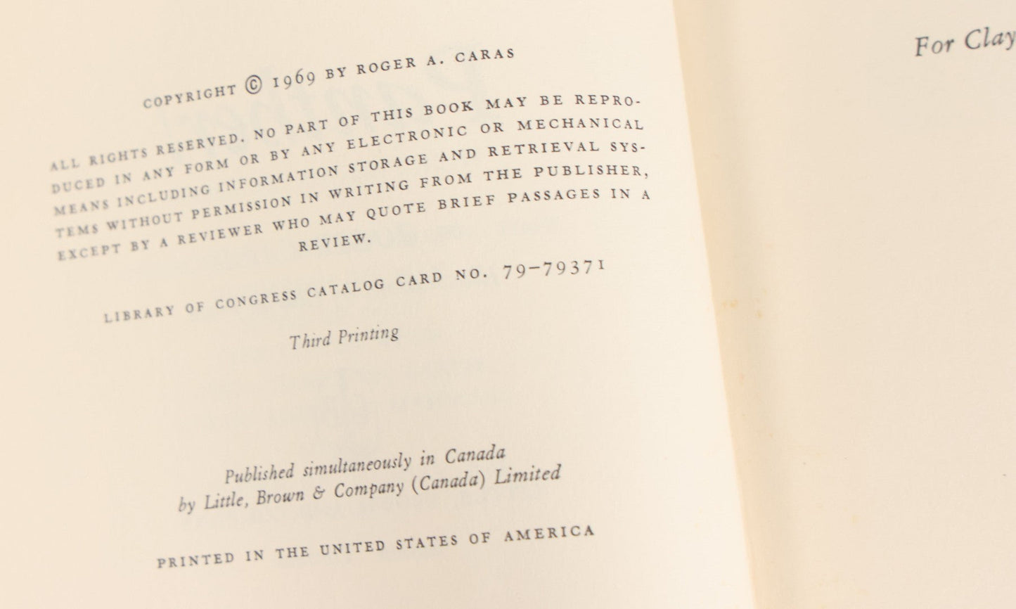 Lot 155 - "Panther!" Vintage Book By Rodger Caras, With Illustrations By Charles Frace, Little Brown And Company, Publishers, Boston And Toronto, 1969, Third Printing, With Original Dust Jacket
